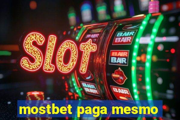 mostbet paga mesmo